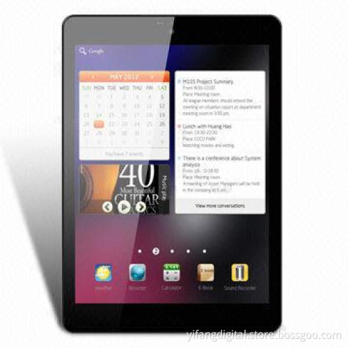 7.85-inch Tablet PC, 3G Voice Call, MT8382 Quad Core Cortex A7 1.3GHz, 1024*768P Resolution and GPS